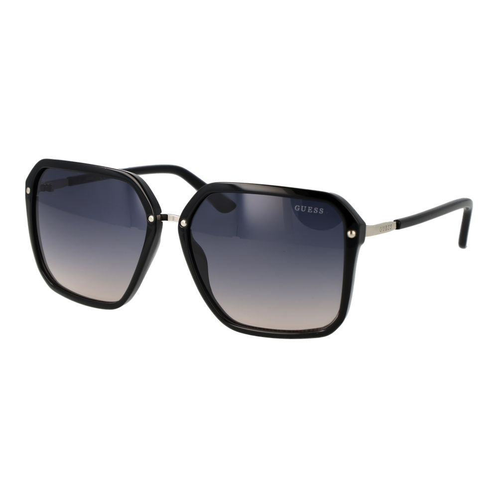GUESS Women’s Black Square Gradient Sunglasses Grey Lens 57mm