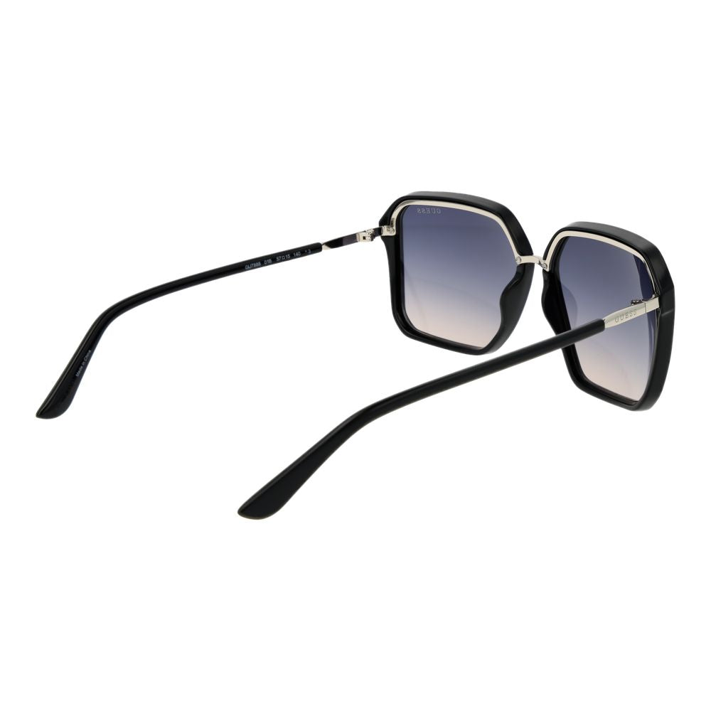 GUESS Women’s Black Square Gradient Sunglasses Grey Lens 57mm