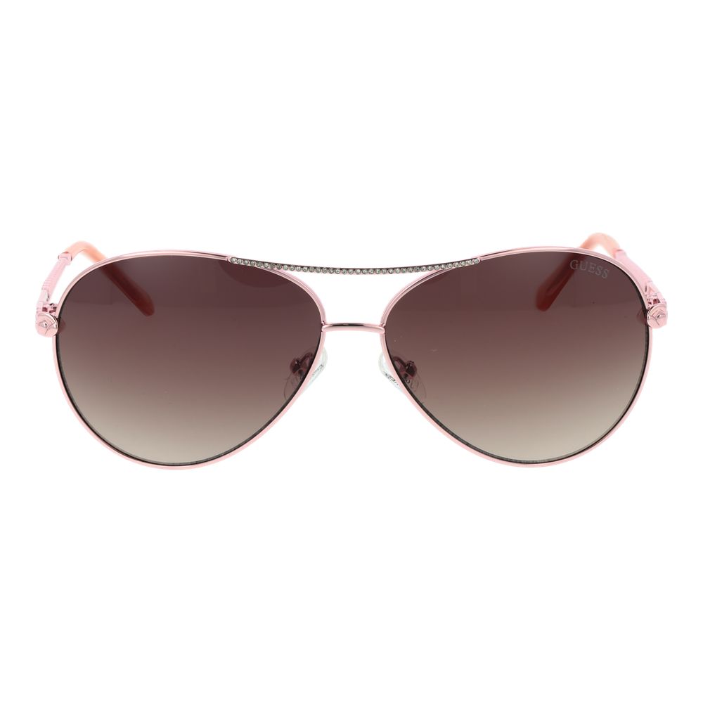 Guess GU7470 28F Pink Metal Sunglasses