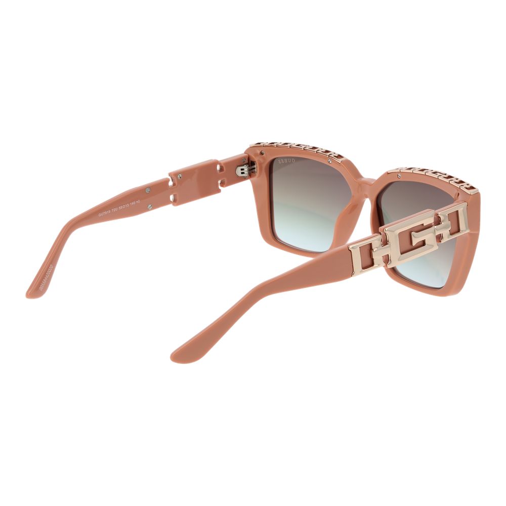 GUESS GU7915 72U Pink Cat Eye Mirrored Gradient Sunglasses 55mm