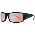 Bollé King 12575 Black Brown Phantom Lens Sunglasses 66-18-125