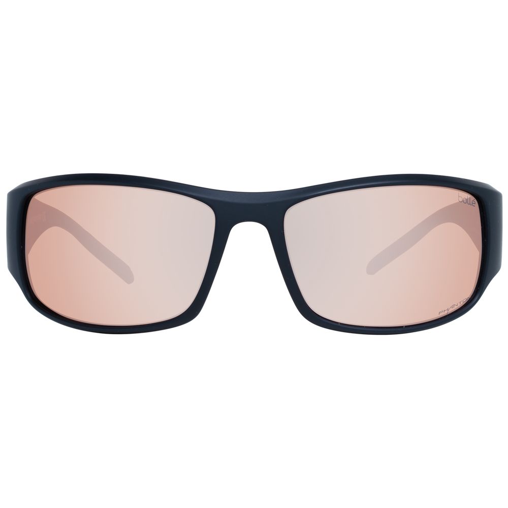 Bollé King 12575 Black Brown Phantom Lens Sunglasses 66-18-125