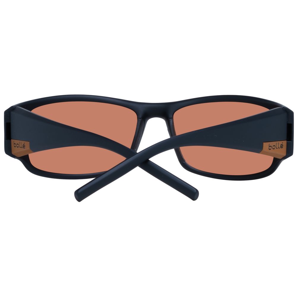 Bollé King 12575 Black Brown Phantom Lens Sunglasses 66-18-125