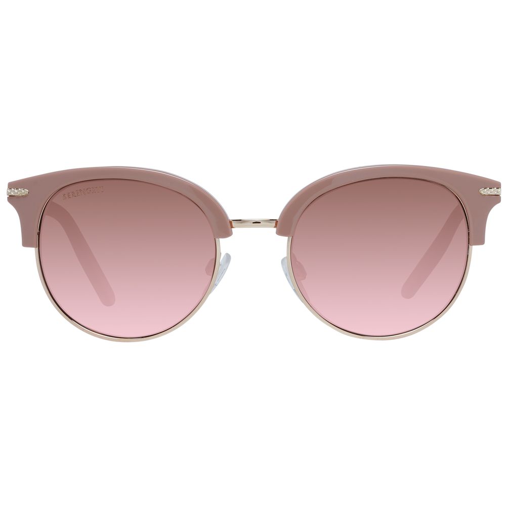 Serengeti Lela 8940 Pink Acetate & Metal Sunglasses