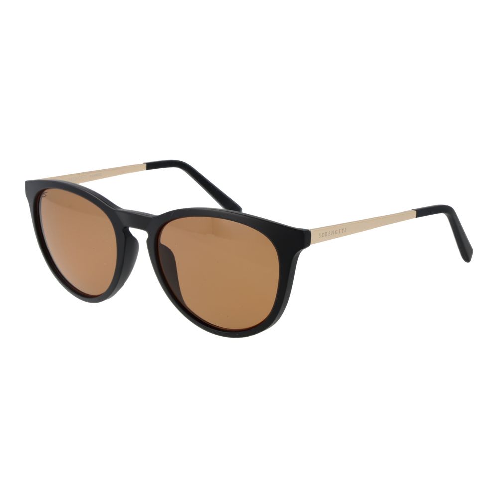 Serengeti Brawley SS556002 Black Plastic Sunglasses