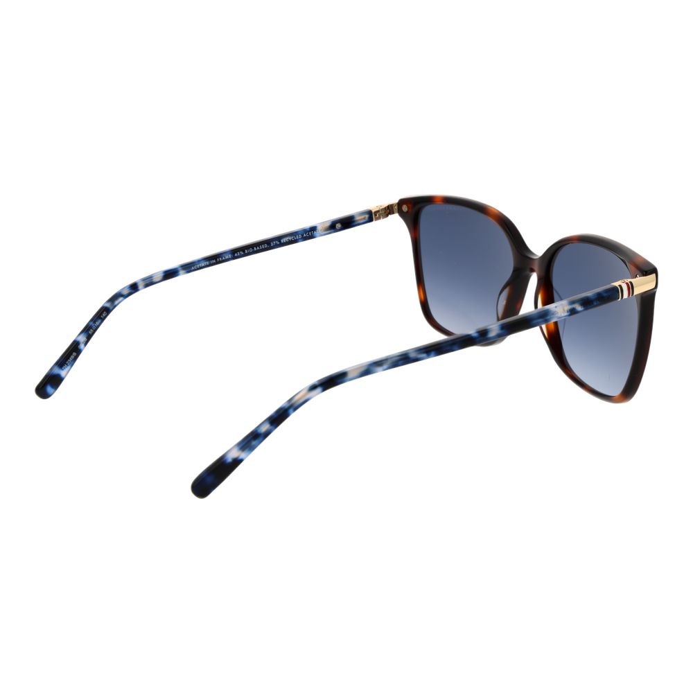 Tommy Hilfiger Cat-Eye Brown Acetate Sunglasses