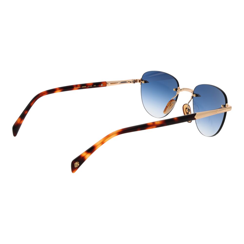 David Beckham DB 1224/S 0NR/08 Gold Metal Sunglasses