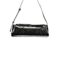 GUESS JEANS Xena Mini Shoulder Bag Black Polyurethane
