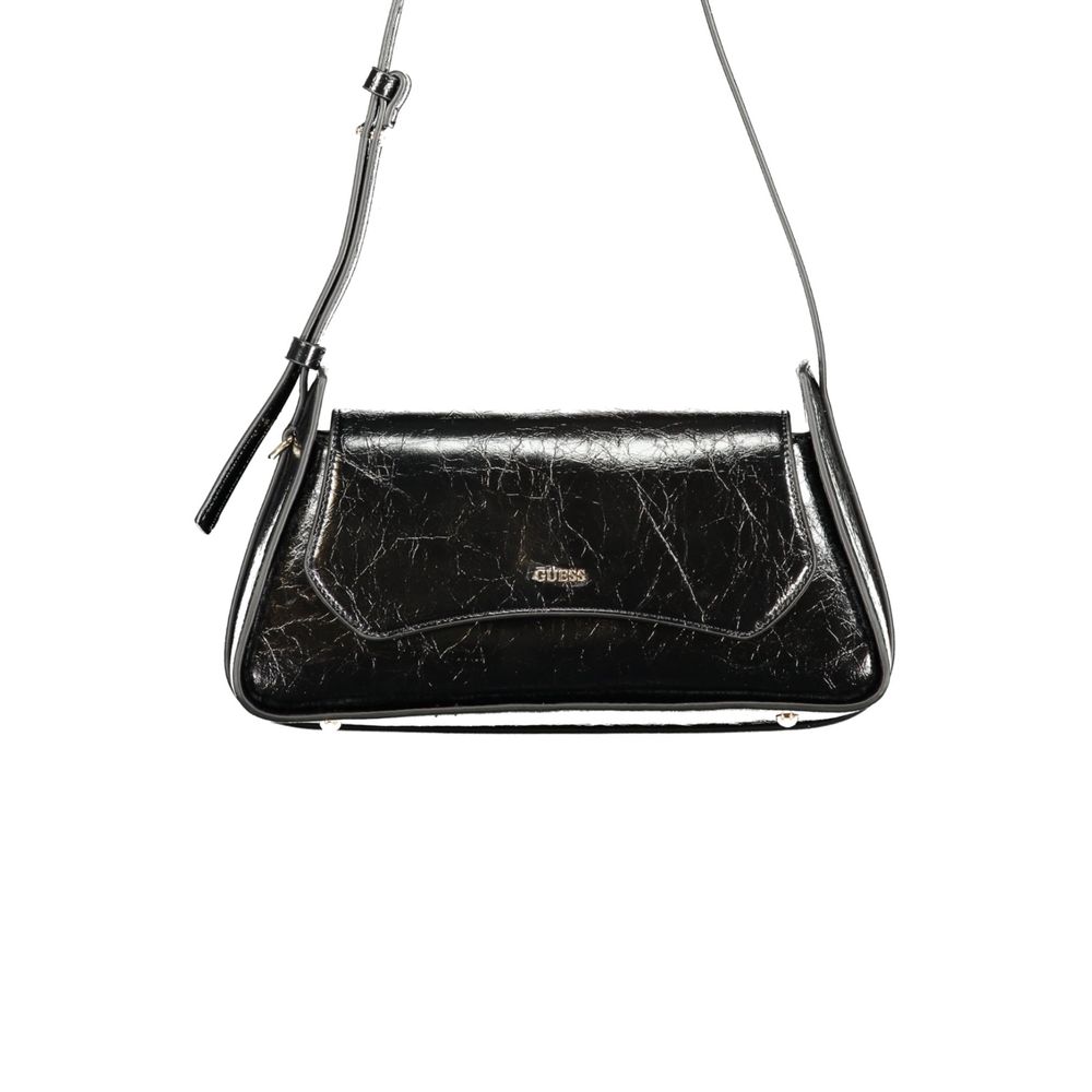 Guess Jeans Xena Women's Shoulder Bag Black Polyurethane