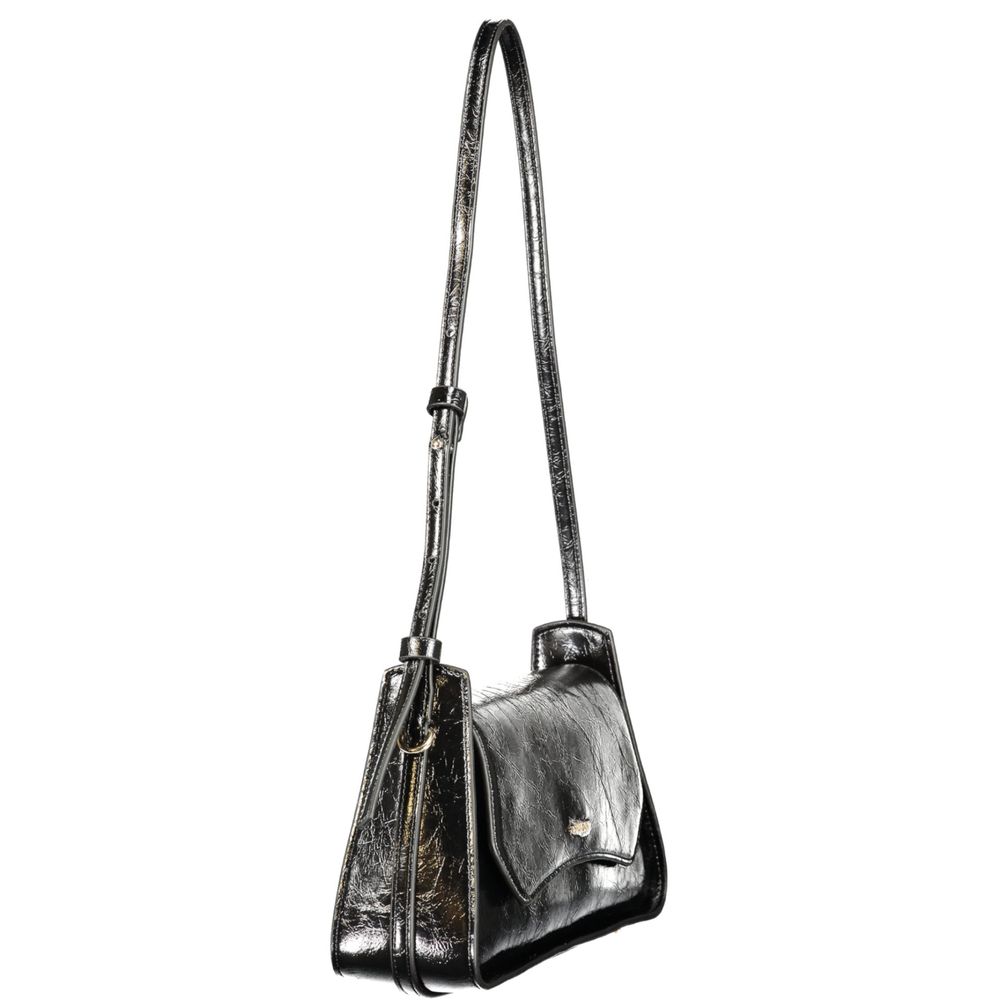 Guess Jeans Xena Women's Shoulder Bag Black Polyurethane