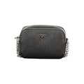 GUESS Jeans Women's Handbag Black Polyurethane Chain Strap