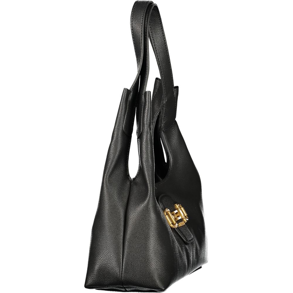 Guess Jeans Sunset Shoulder Bag Black Polyethylene