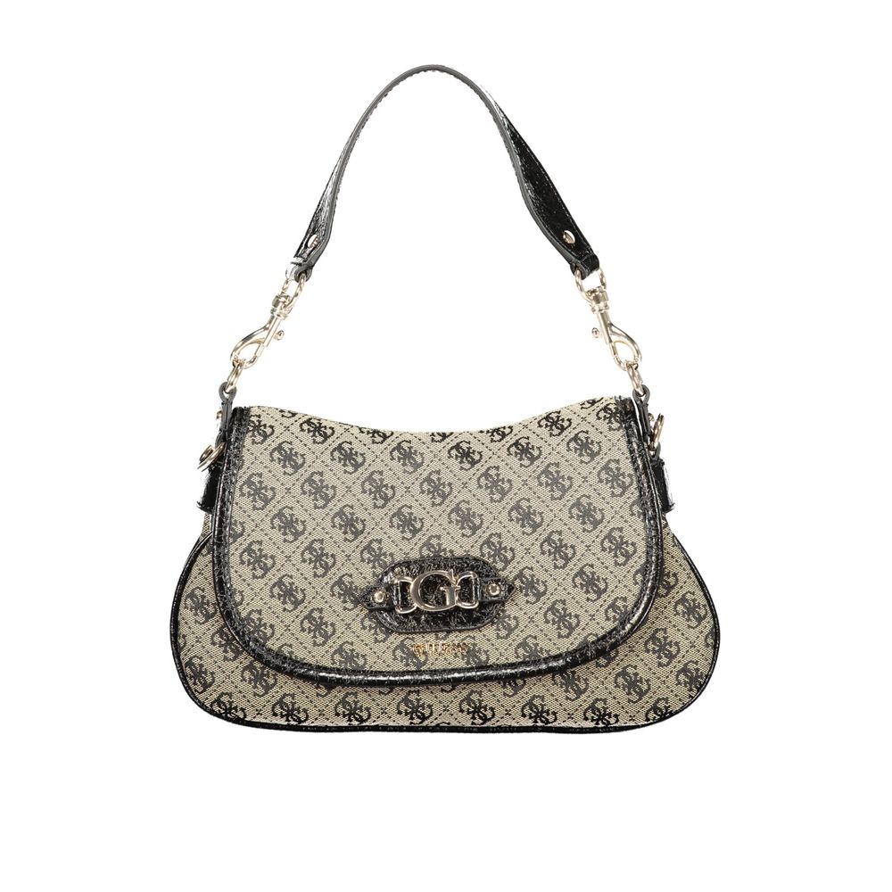 Guess Handbag Black Polyester Allegra