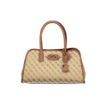 GUESS Jeans Samantha Beige Polyester Handbag