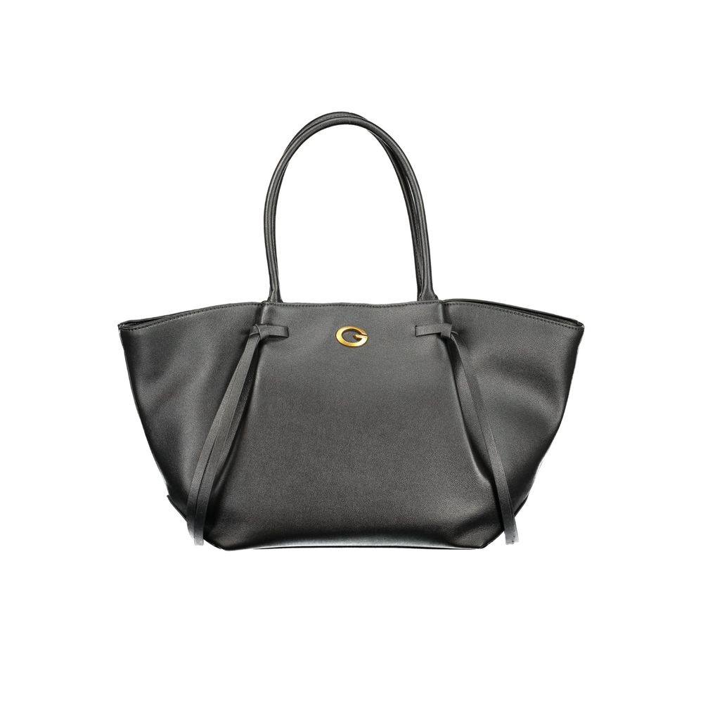 Guess Polyethylene Allegra Shoulder Handbag - Black