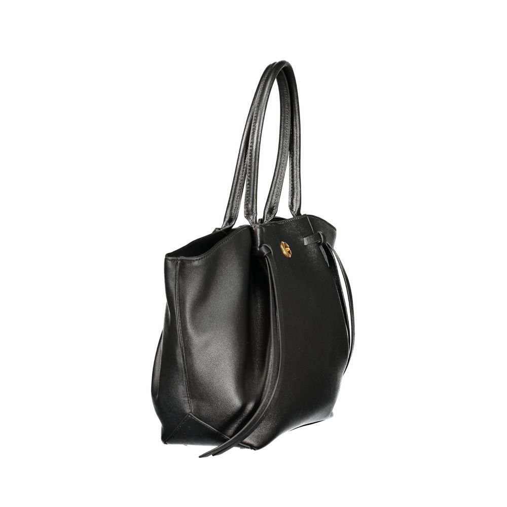 Guess Polyethylene Allegra Shoulder Handbag - Black