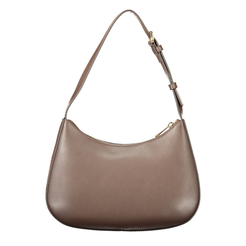 Furla Margot S Shoulder Bag Brown Leather