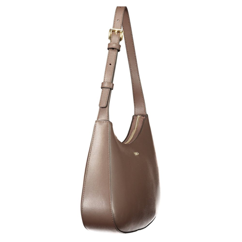Furla Margot S Shoulder Bag Brown Leather
