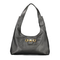 GUESS Jeans Women's Black Polyurethane Shoulder Bag