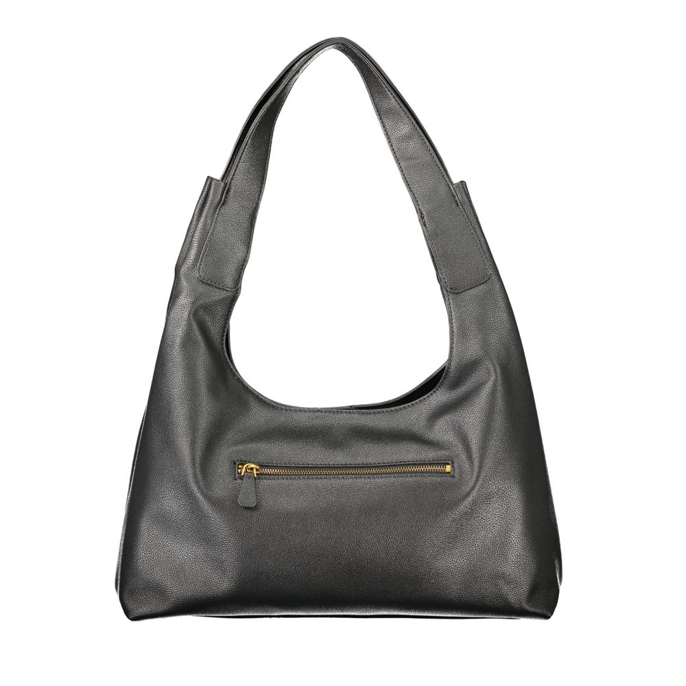 GUESS Jeans Women's Black Polyurethane Shoulder Bag
