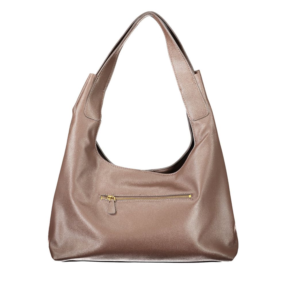 GUESS Jeans Women's Brown Polyurethane Shoulder Bag