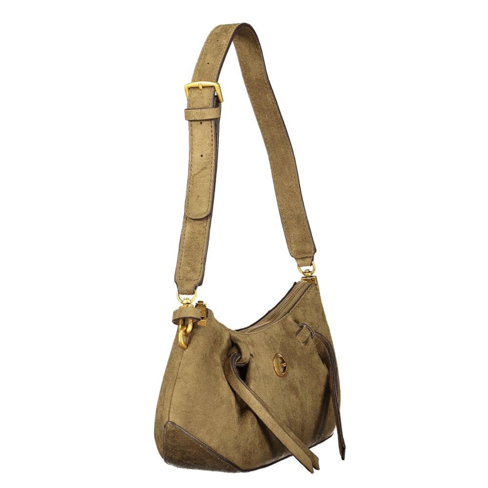 GUESS Jeans Women's Green Polyester Allegra Bag