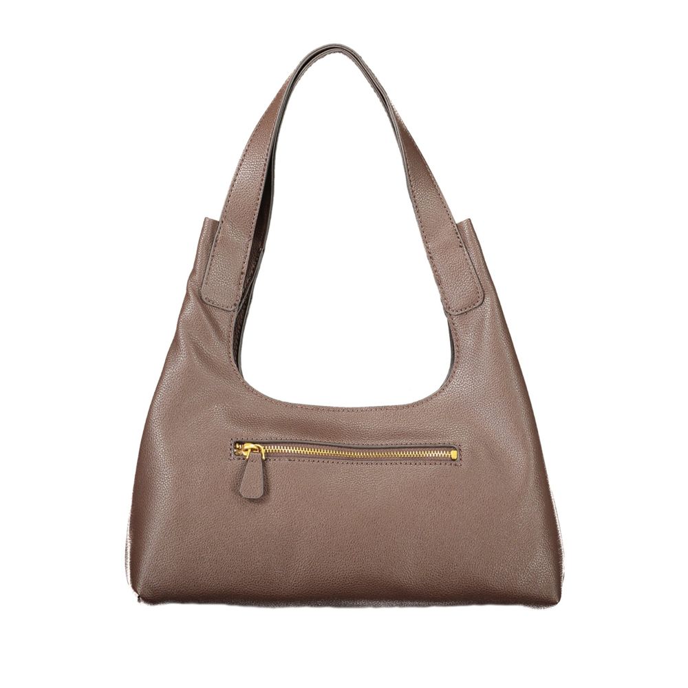 GUESS JEANS Women's Polyurethane Sunset Bag - Brown