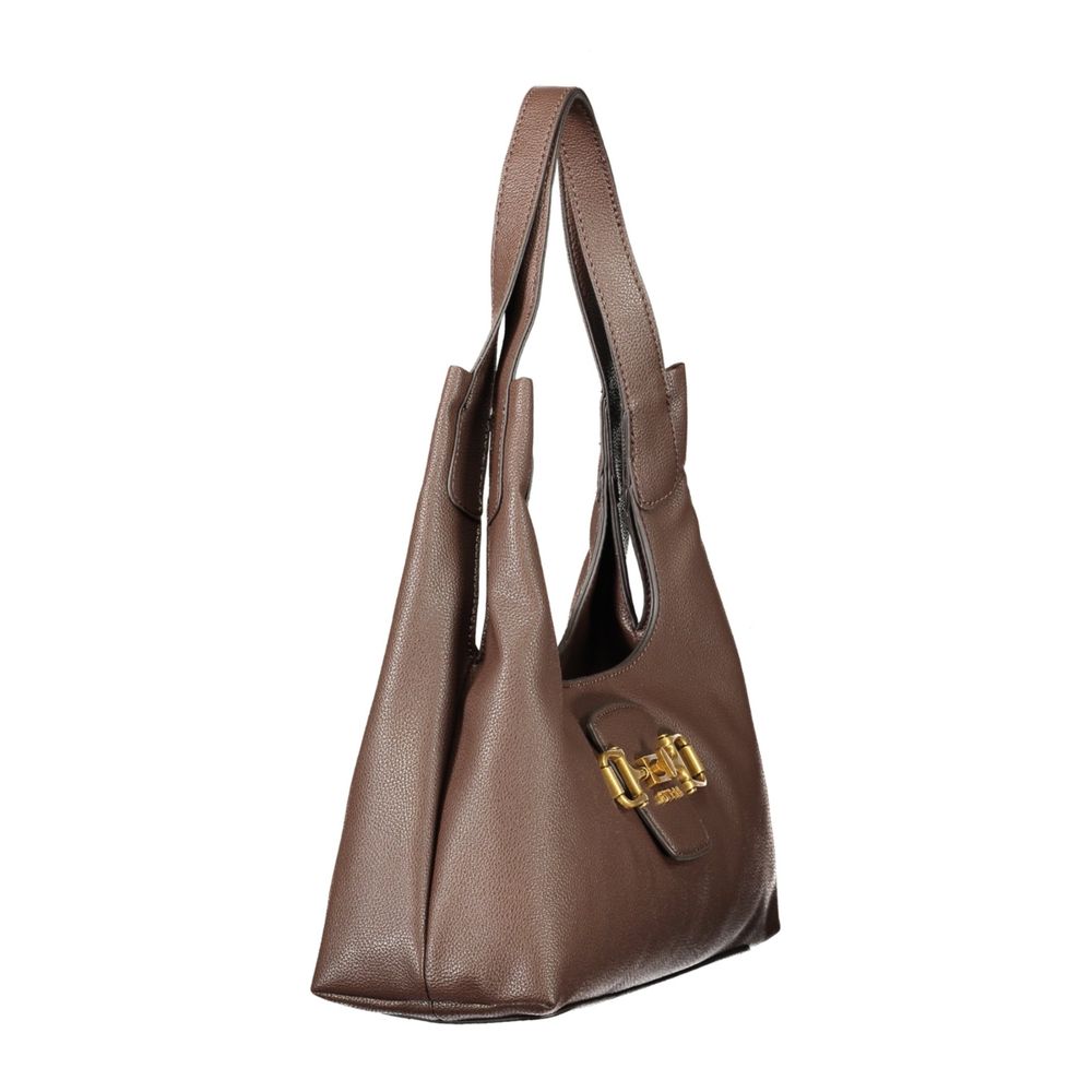 GUESS JEANS Women's Polyurethane Sunset Bag - Brown