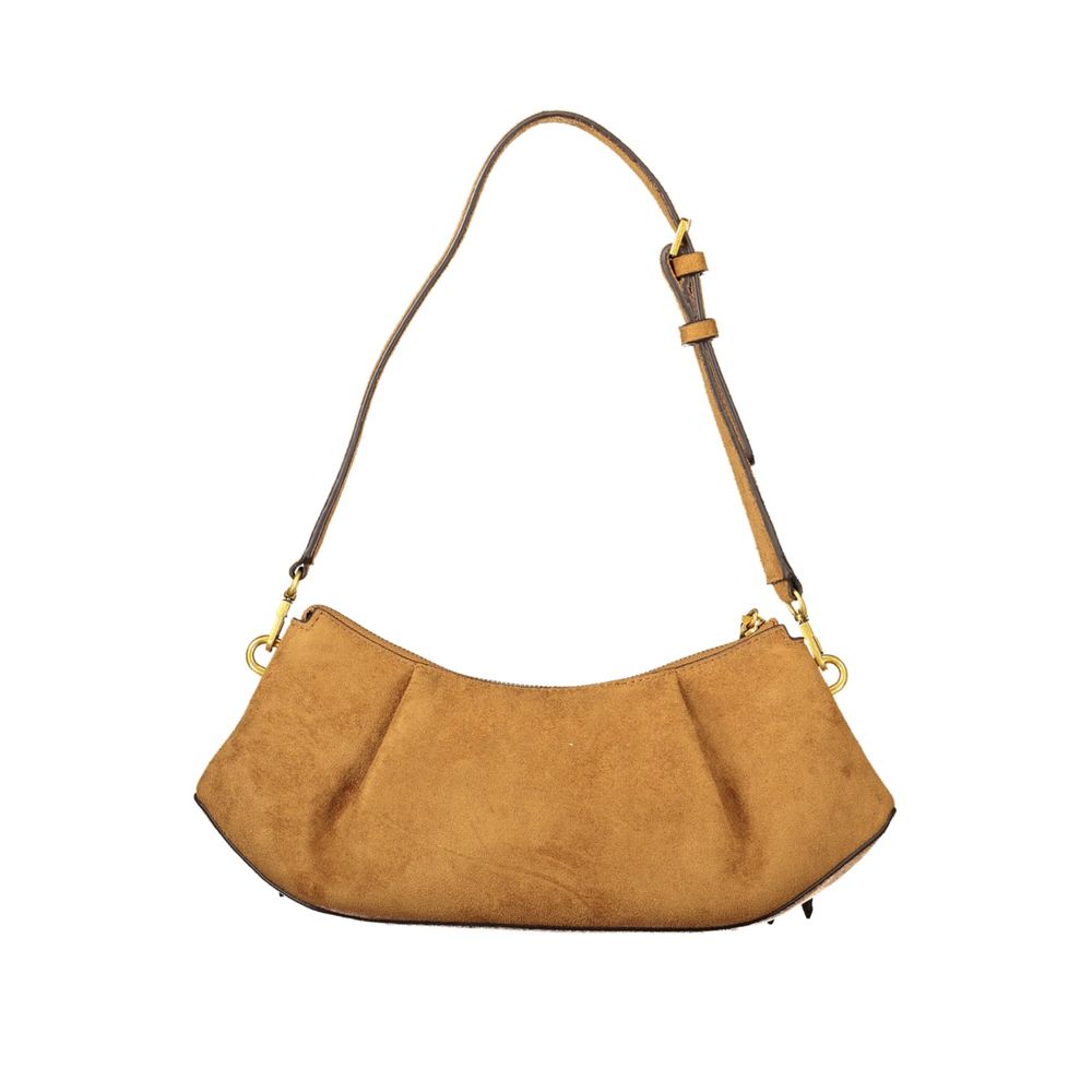 Guess Jeans Allegra Bag Brown 100% Polyester Removable Strap