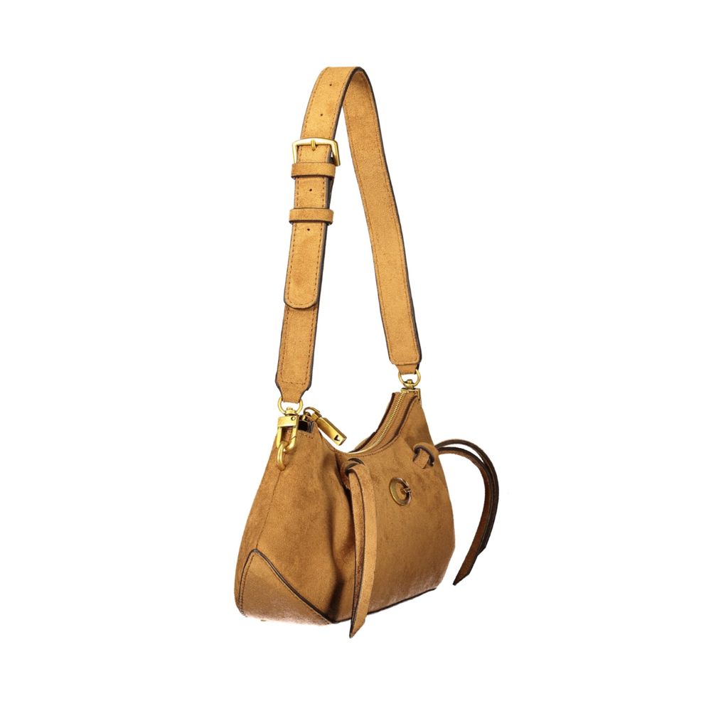 Guess Jeans Allegra Bag Brown 100% Polyester Removable Strap