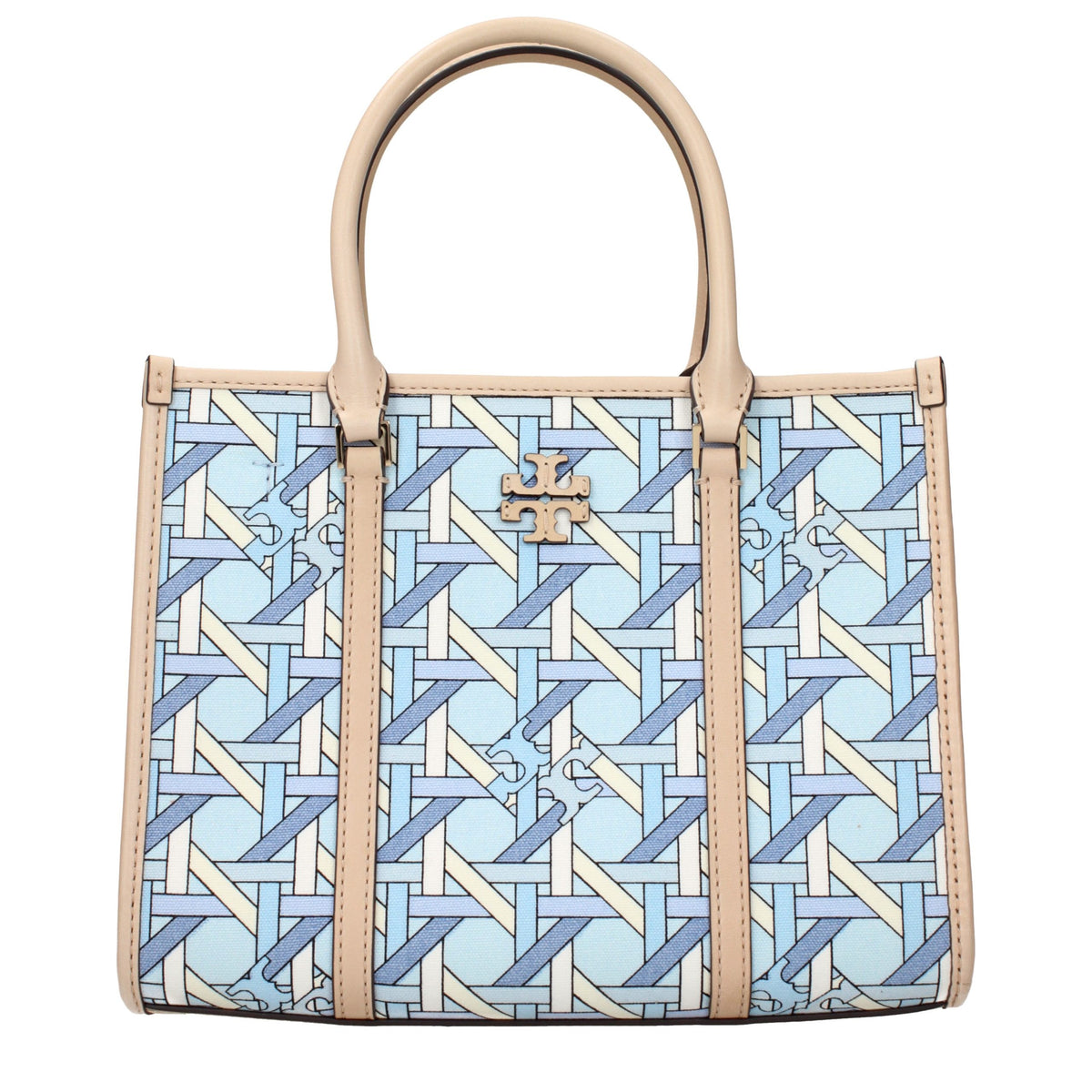 Tory Burch Fabric Handbag Light Blue Heavenly MPN 180479400