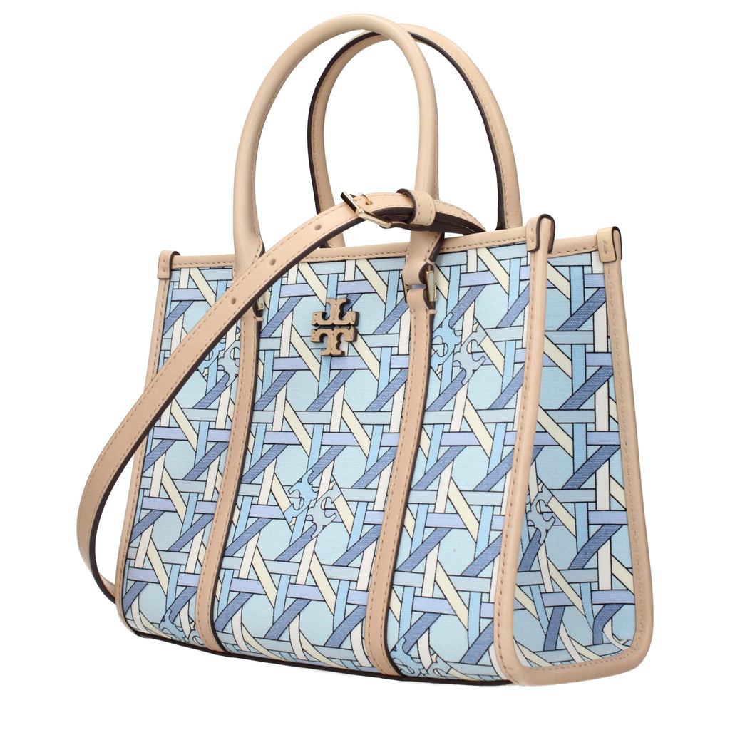 Tory Burch Fabric Handbag Light Blue Heavenly MPN 180479400