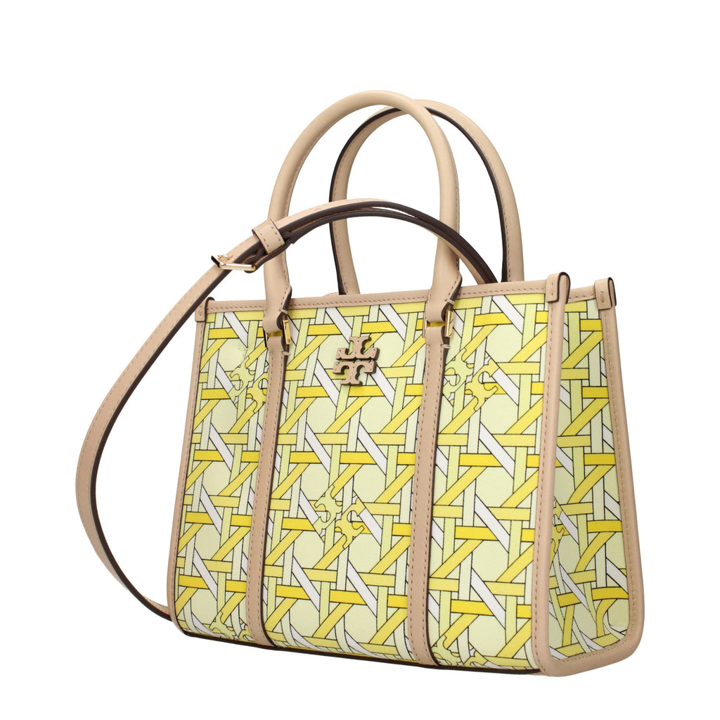 Tory Burch Handbag Yellow Fabric MPN 180479700 F87937