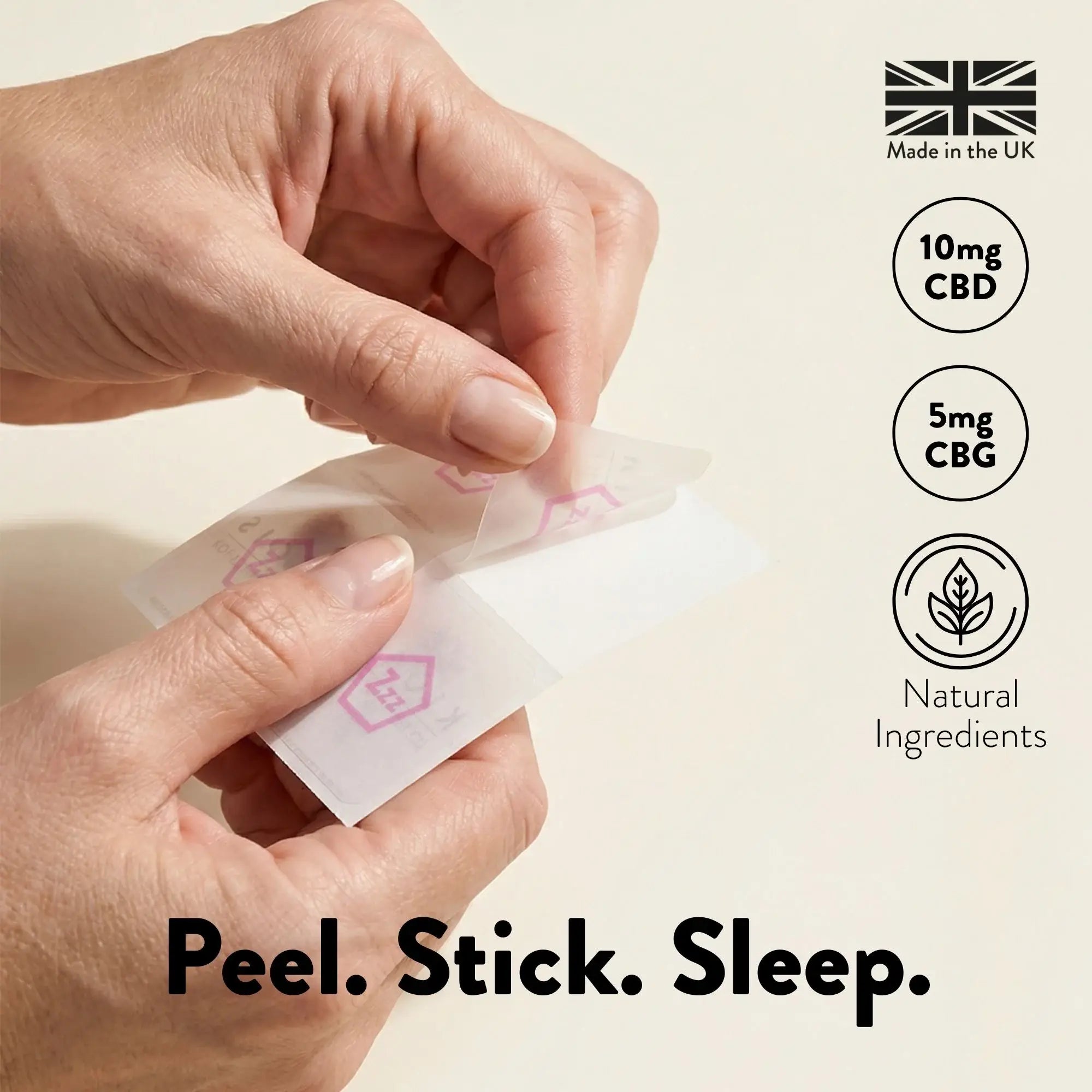 CBD Sleep Patches – Valerian, Hops & Passionflower