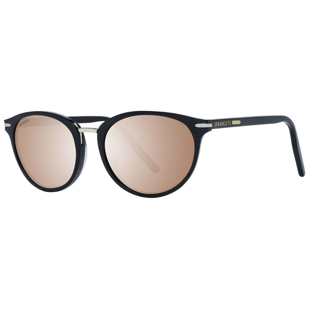 Serengeti Elyna 8846 Black Acetate & Metal Sunglasses