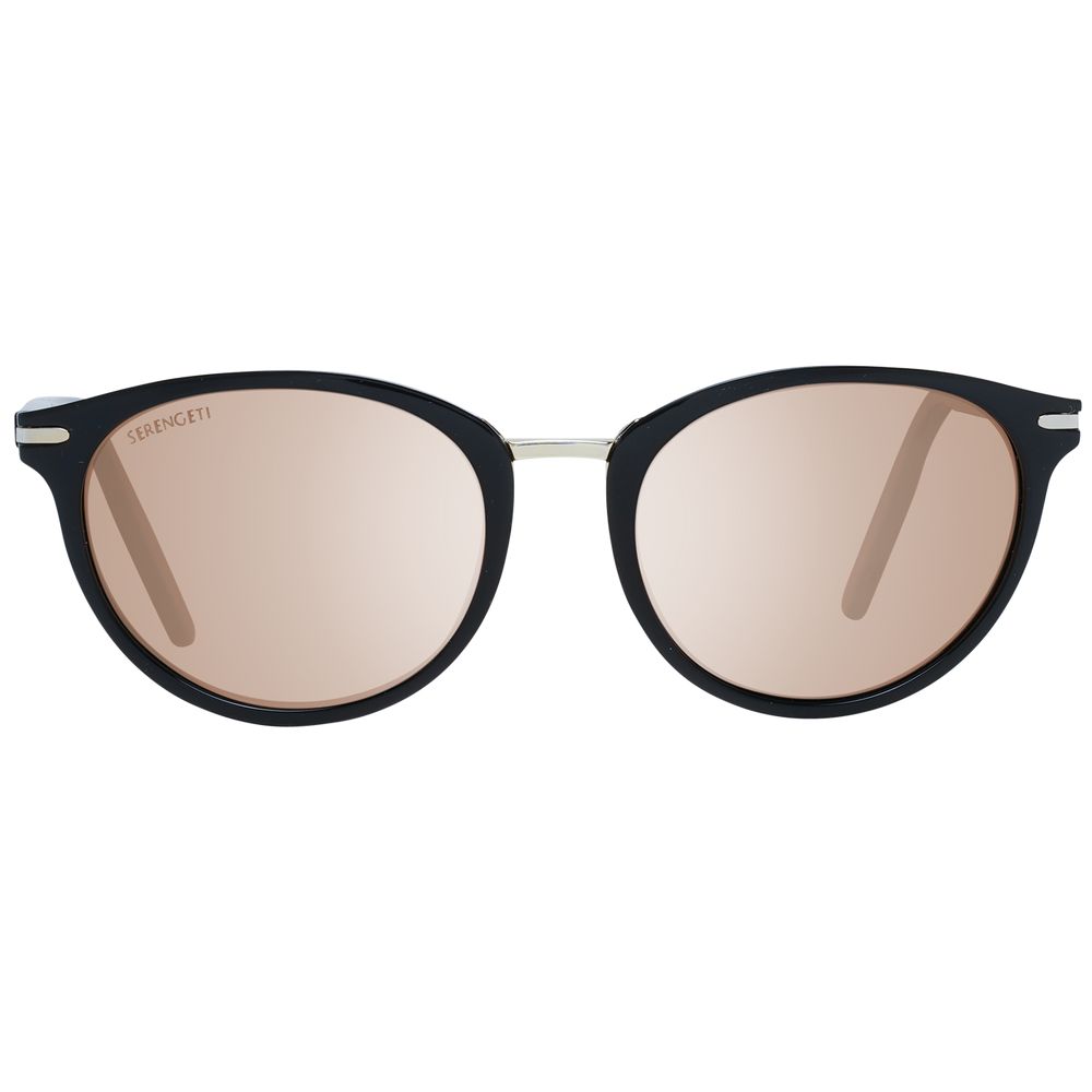 Serengeti Elyna 8846 Black Acetate & Metal Sunglasses