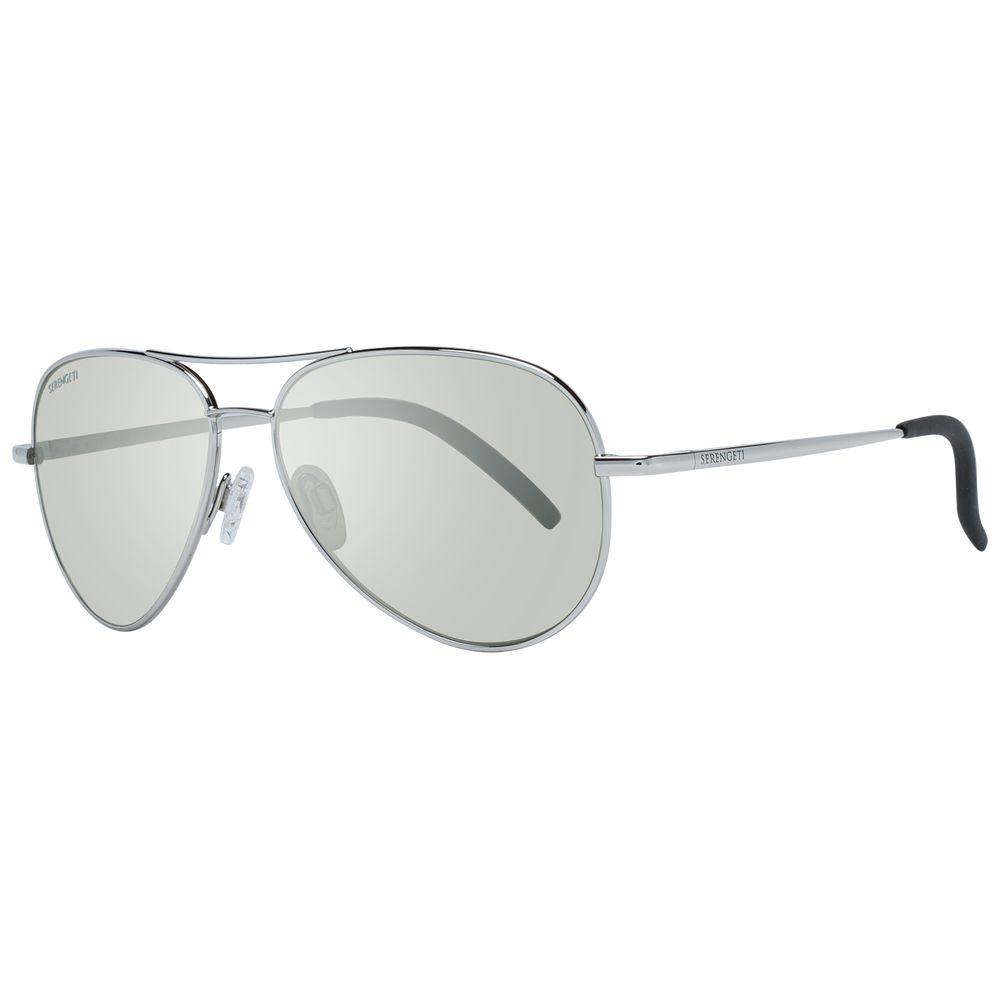 Serengeti Carrara Small SS016001 Silver Unisex Sunglasses