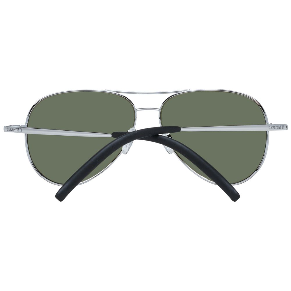 Serengeti Carrara Small SS016001 Silver Unisex Sunglasses