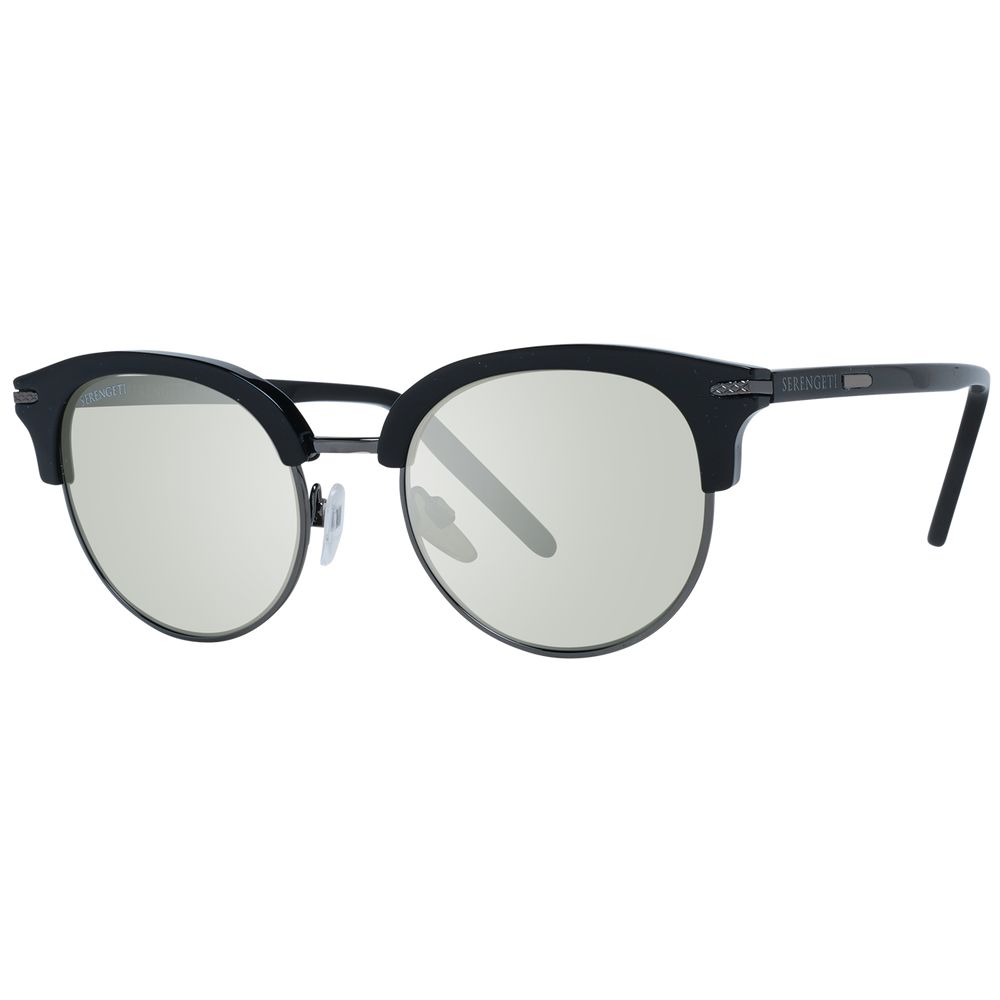 Serengeti Lela 8942 Black Acetate & Metal Sunglasses