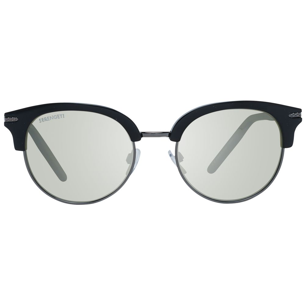 Serengeti Lela 8942 Black Acetate & Metal Sunglasses