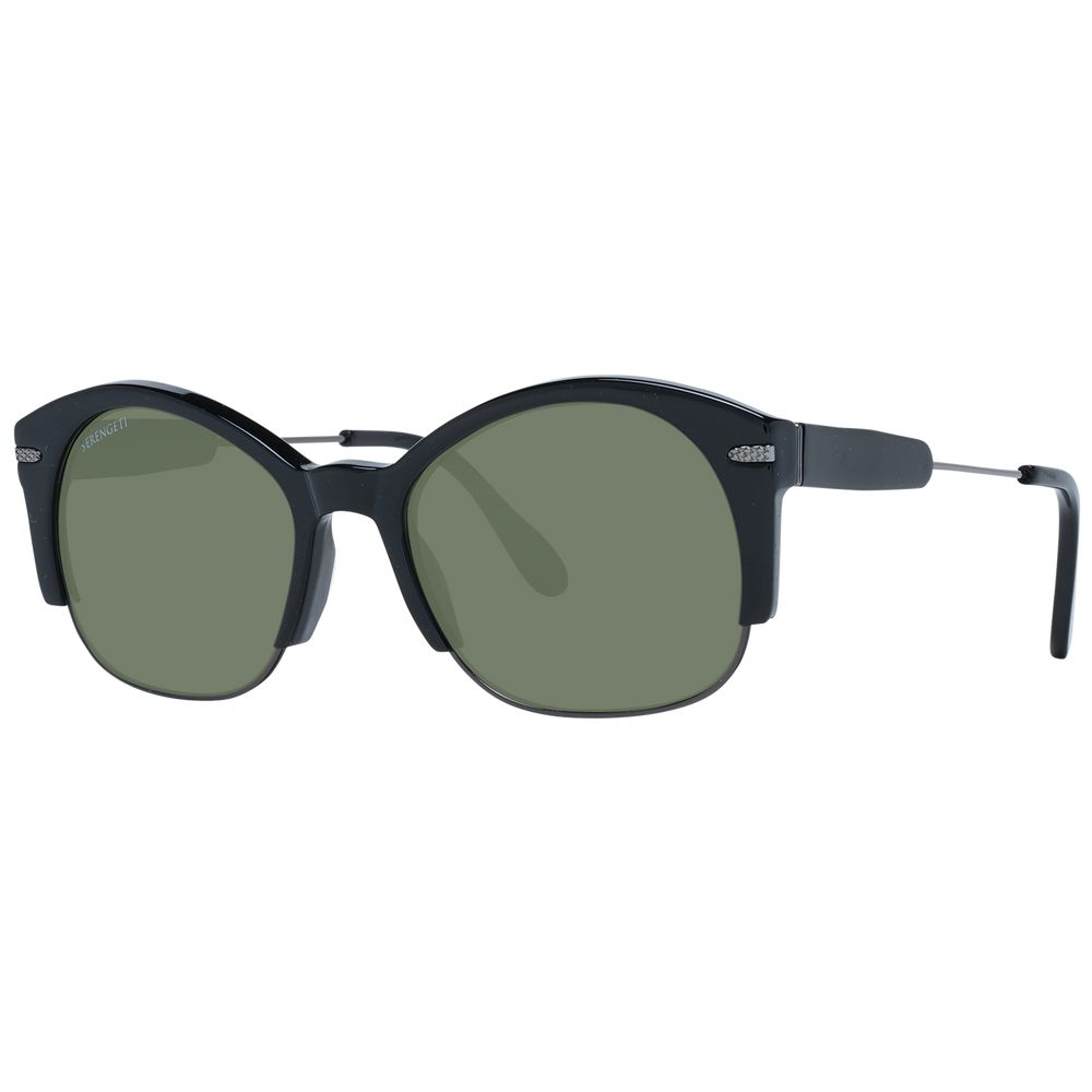 Serengeti Vinita SS529002 Black Acetate & Metal Sunglasses