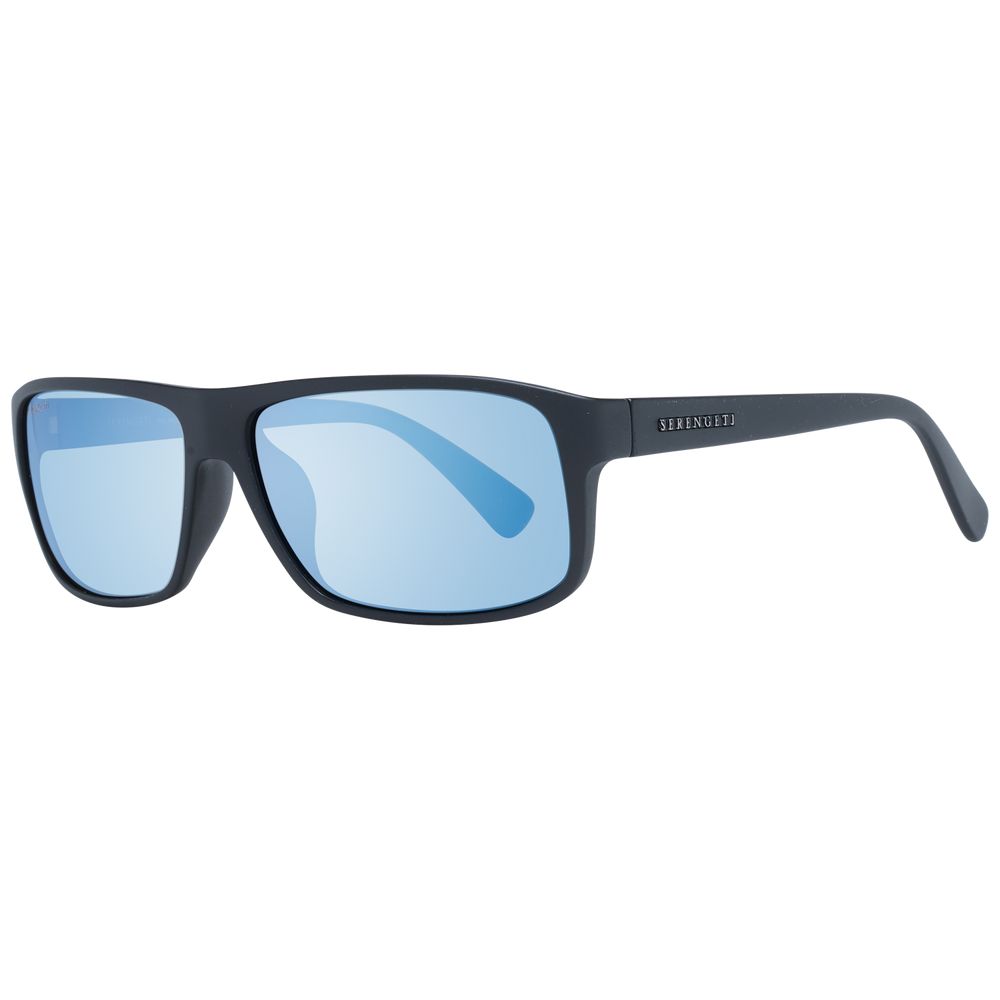 Serengeti Unisex Polarised Sunglasses Black Plastic BNWT