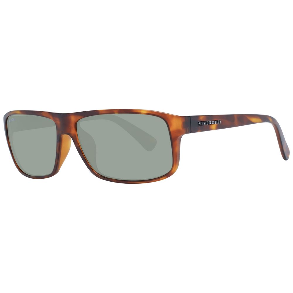 Serengeti Claudio 9053 Brown Plastic Sunglasses