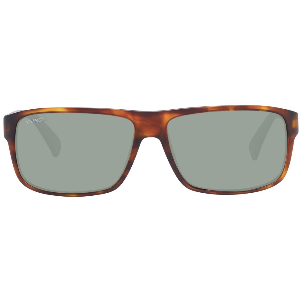 Serengeti Claudio 9053 Brown Plastic Sunglasses
