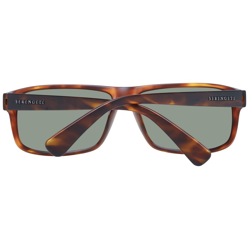Serengeti Claudio 9053 Brown Plastic Sunglasses