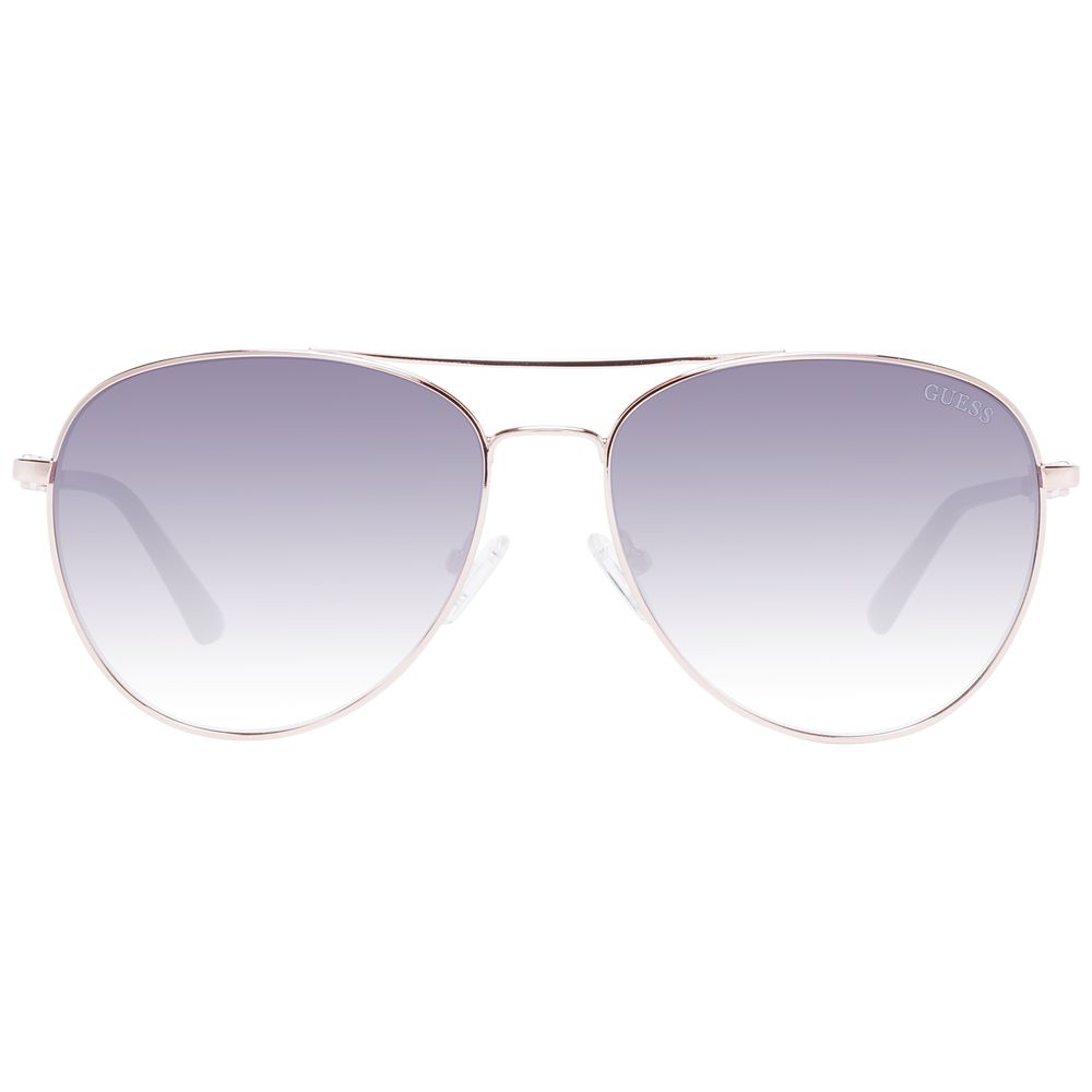 Guess GF6143 28B Rose Gold Metal Sunglasses