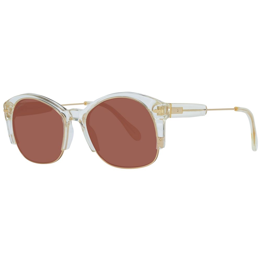 Serengeti Vinita Unisex Polarised Sunglasses Gold Acetate Metal BNWT