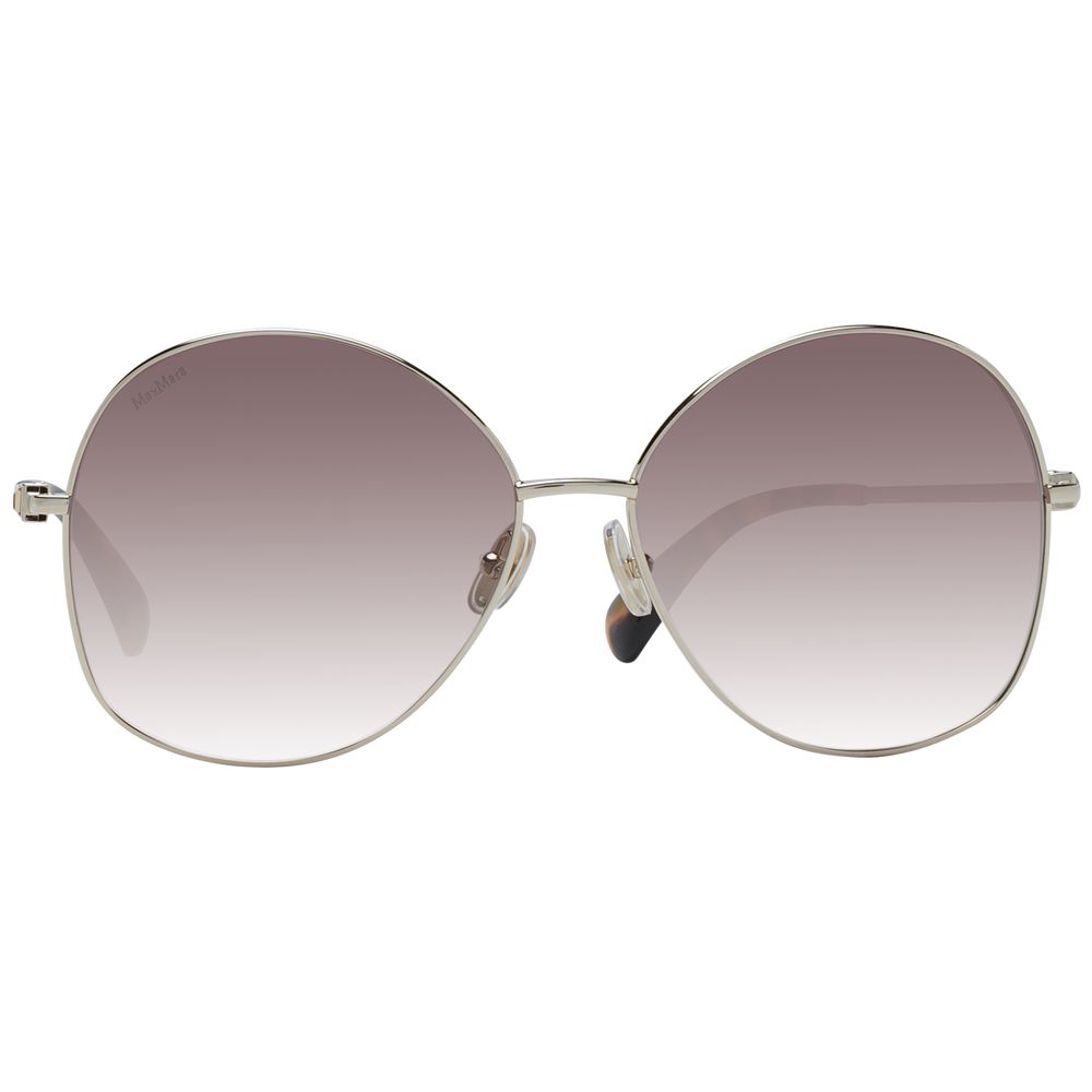 Max Mara MM0034 Women's Sunglasses Gold Metal BNWT