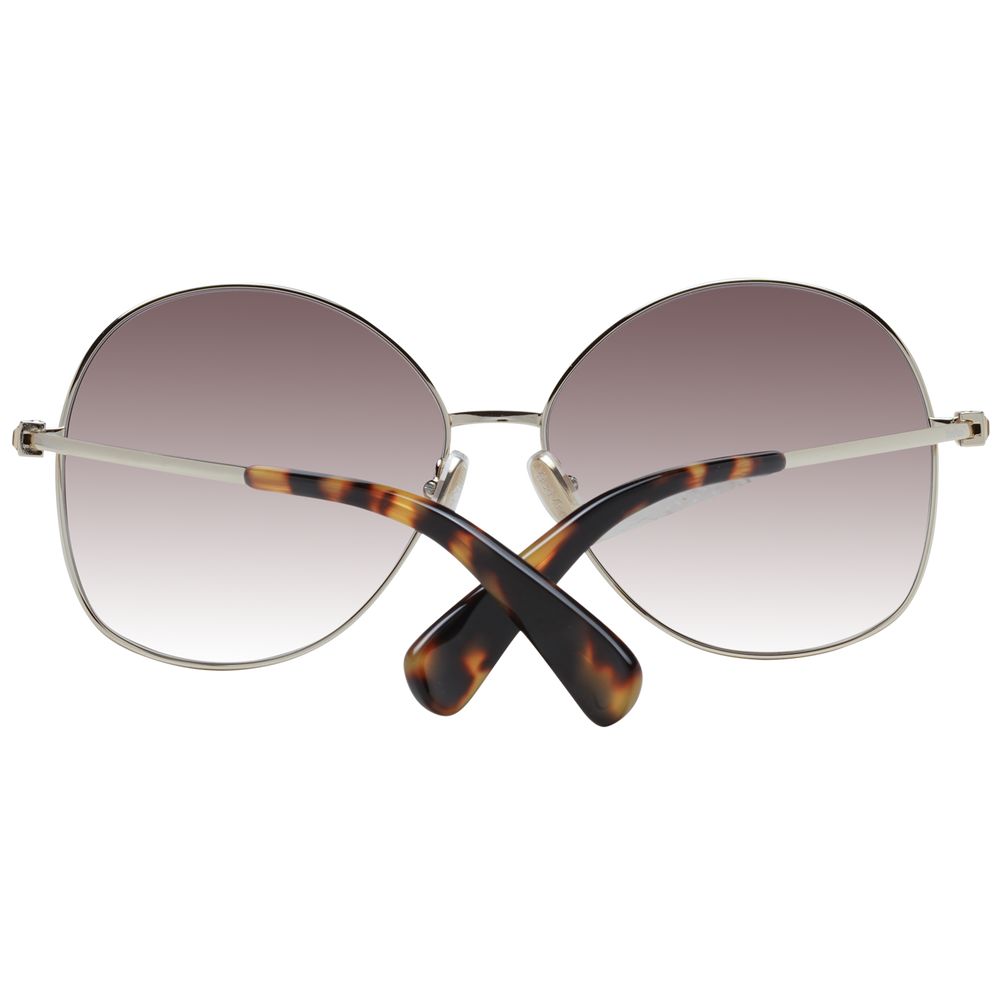 Max Mara MM0034 Women's Sunglasses Gold Metal BNWT