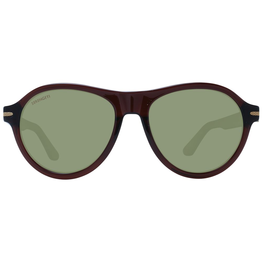 Serengeti Danby SS527004 Brown Acetate Sunglasses